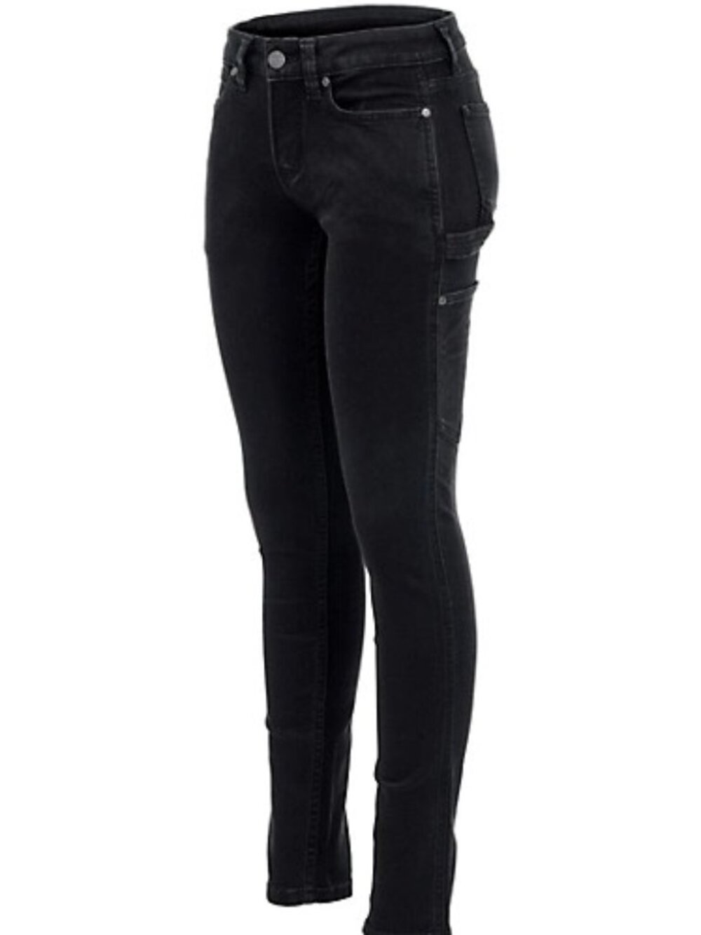 Ridgecut Toughwear Black Flex Denim Skinny Workwear Jeans Size 6